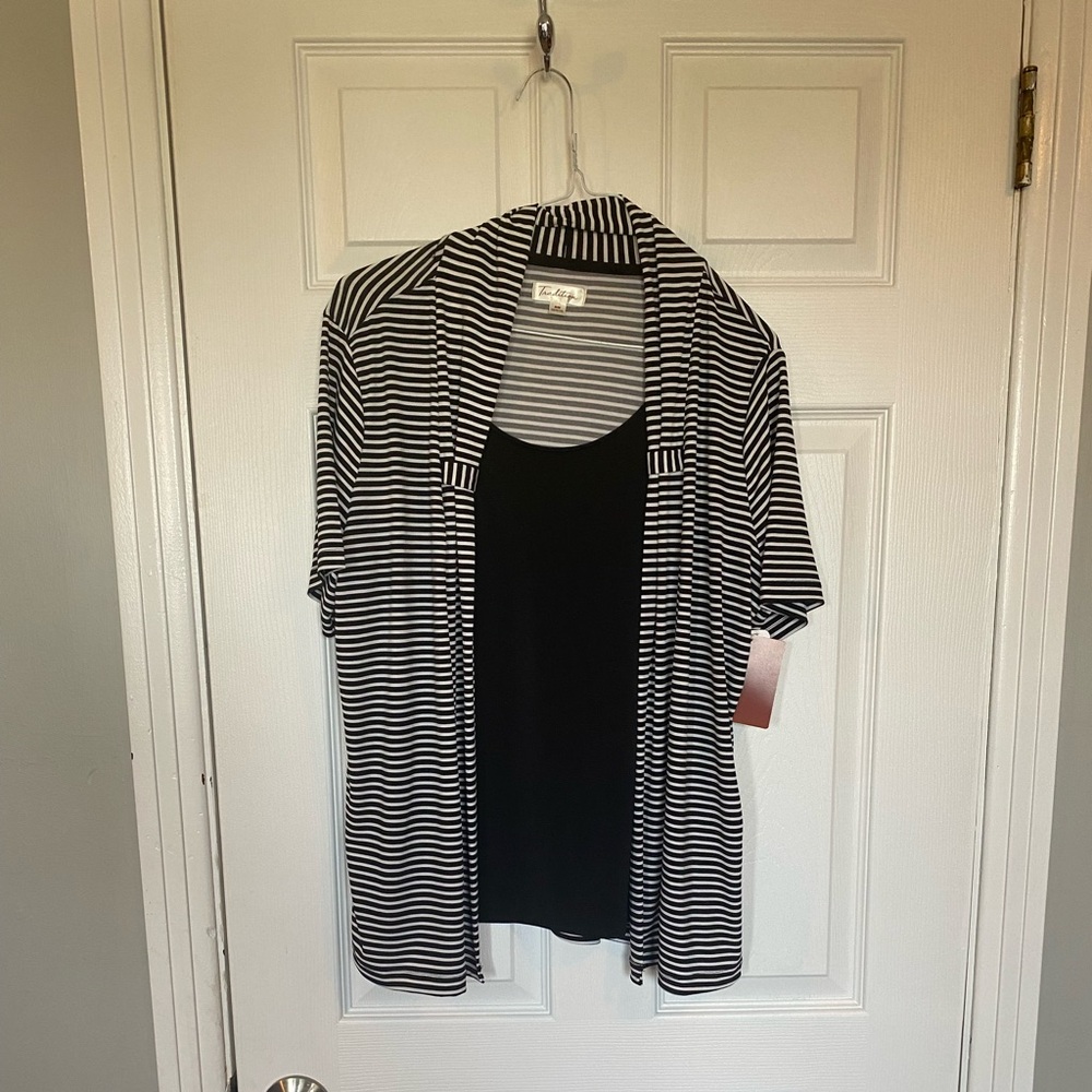 Black Relaxed Fit Short Sleeve T-Shirt